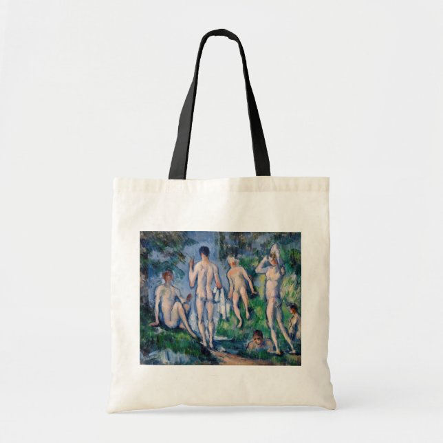 Tote Bag Paul Cezanne - Groupe des Bathères (Devant)