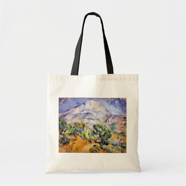 Tote Bag Paul Cezanne - Mont Sainte-Victoire, Route de la T (Devant)