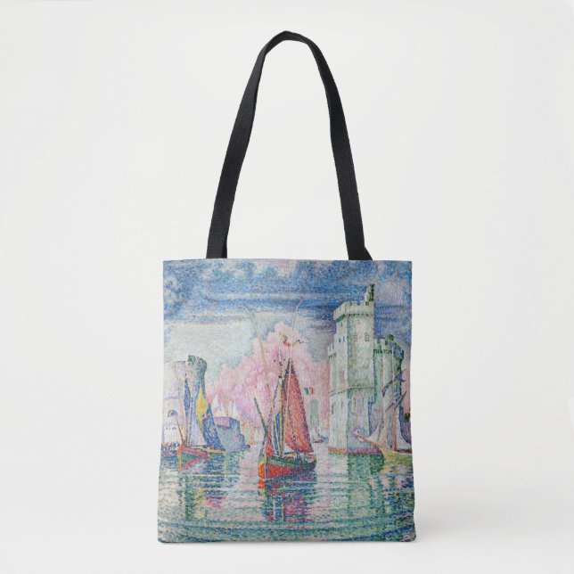 Tote Bag Paul Signac - Entrée du port de La Rochelle (Devant)