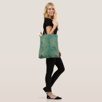 Paume vert et or feuille motif
