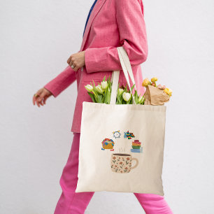 Tote Bag Pause café de maman dans le chaos