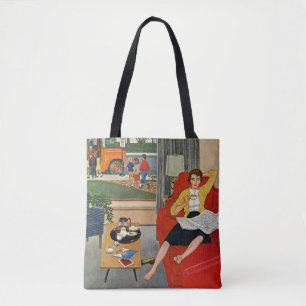 Tote Bag Pause-café de matin