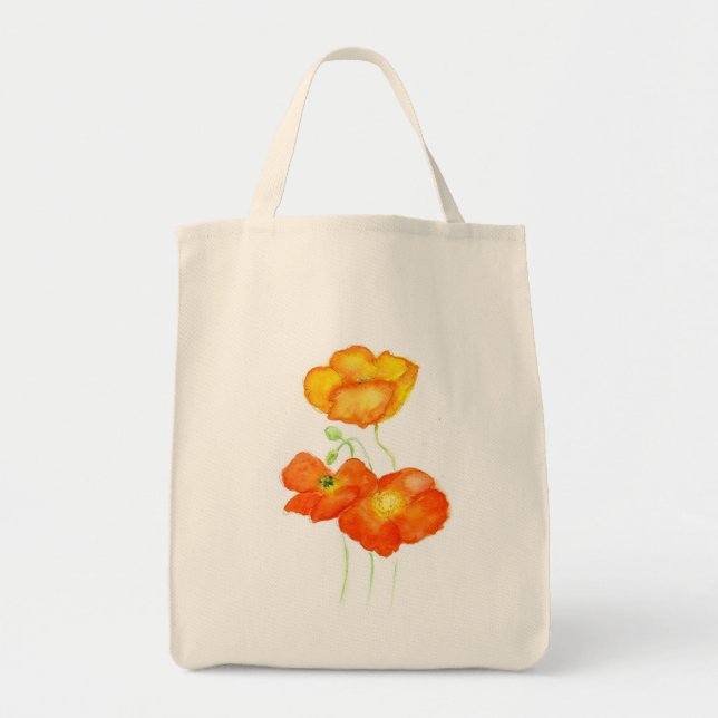 Tote Bag Pavot Fourre-tout (Devant)