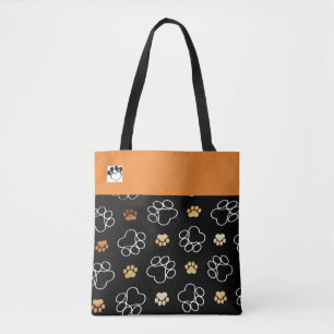 Tote Bag Pawprint de chien