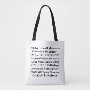 Tote Bag Pays du vin de Napa