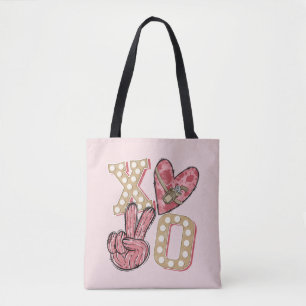 Tote Bag Pays XOXO - L'amour de l'Ouest sauvage