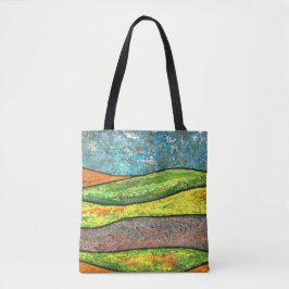 Tote Bag Paysage Abstrait