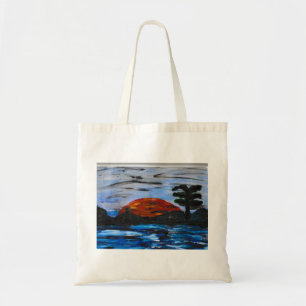 Tote Bag Paysage au coucher du soleil