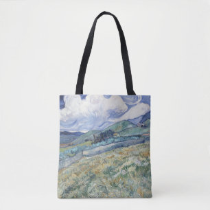 Tote Bag Paysage derrière Saint-Paul Vincent van Gogh