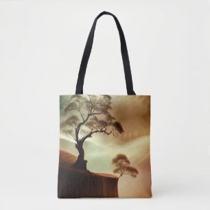 Tote Bag Paysage des arbres du désert