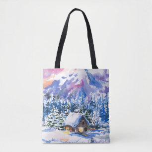 Tote Bag Paysage d'hiver