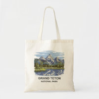 Paysage du parc national de Grand Teton