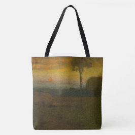 Tote Bag Paysage du soir par George Inness (1889)