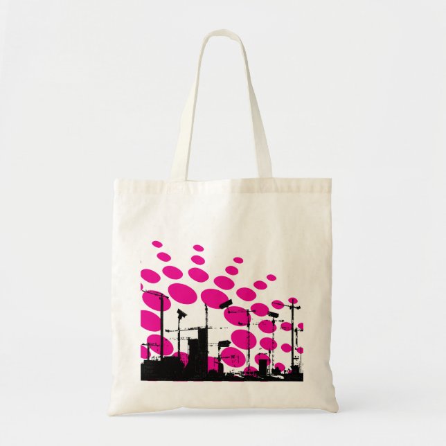 Tote Bag Paysage Dystopian (Devant)