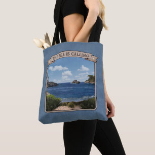 Tote Bag Paysage marin (personnalisable)