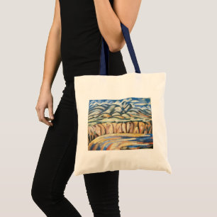 Tote Bag Paysage, Nouveau-Mexique par Marsden Hartley, Beau