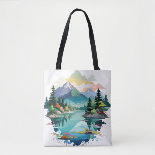 Tote Bag Paysage serein Calme Nature paisible Nature Extéri