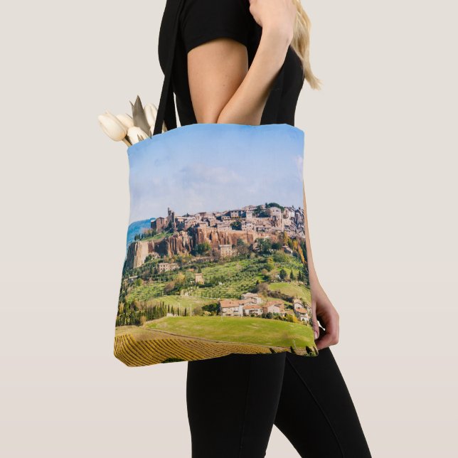 Tote Bag Paysage sur Orvieto (De près)
