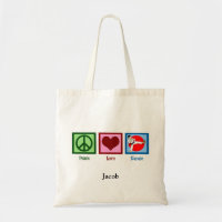 Peace Love Karate Kick Custom