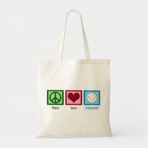 Tote Bag Peace Love Volley