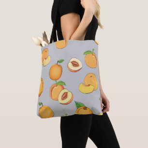 Tote Bag Peach Pattern 6