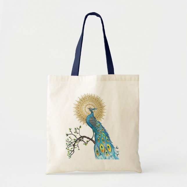 Tote Bag Peacock (Devant)