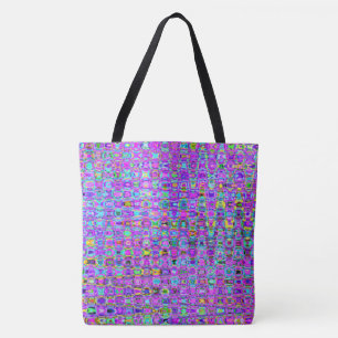 Tote Bag Peacock violet