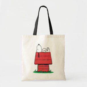 Tote Bag Peanuts   Snoopy faisant la sieste