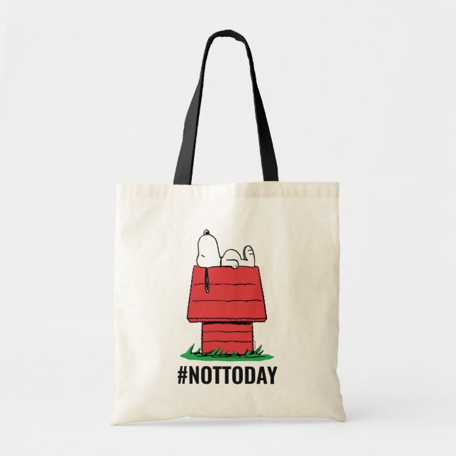 Tote Bag Peanuts | Snoopy Napping (Devant)