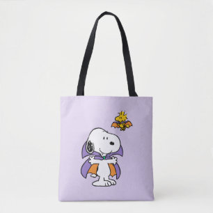 Tote Bag Peanuts Snoopy Woodstock Vampire Halloween