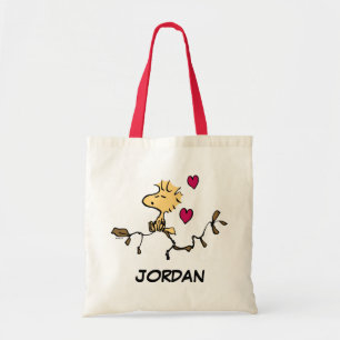 Tote Bag Peanuts   Valentine's Day   Woodstock Whistle