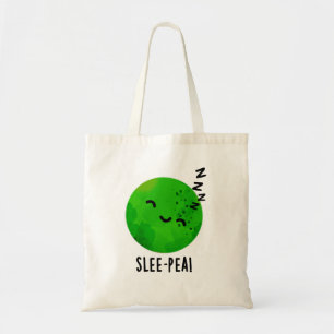 Tote Bag Peau de pois dormant amusant Pun de pois dormant