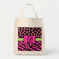 Peau rose, noire et citron vert Zèbre et Cheetah
