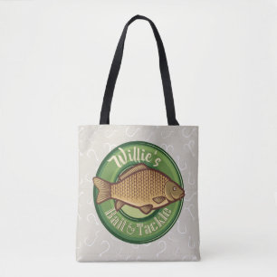 Tote Bag Pêche à la ligne personnalisée