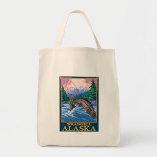 Tote Bag Pêche à la mouche - Wrangell, Alaska