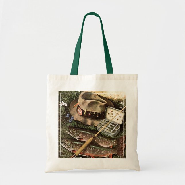 Tote Bag Pêche et vie (Devant)