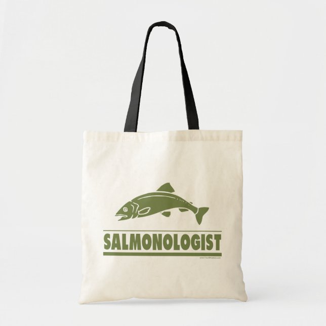 Tote Bag Pêche Saumon (Devant)