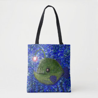 Tote Bag Pêcheur à la ligne amical