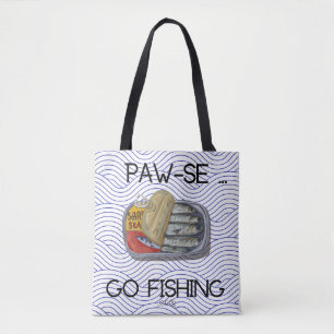 Tote Bag Pêcheur esthétique pour les amoureux des animaux