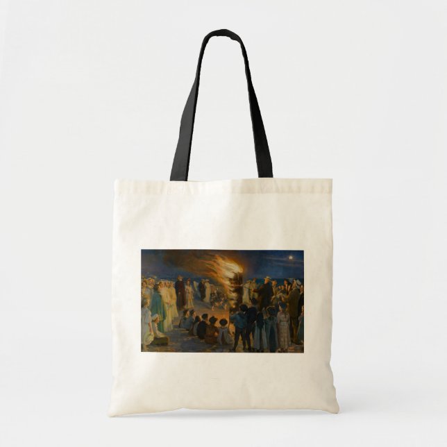 Tote Bag Peder Severin Kroyer - Bonfire de la veille du mil (Devant)