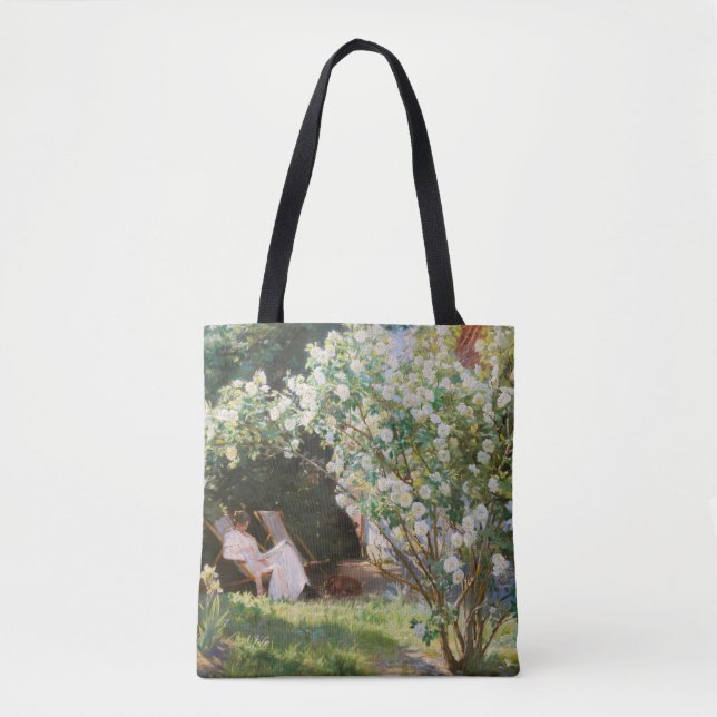 Tote Bag Peder Severin Kroyer - Roses (Devant)