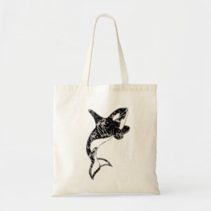 Tote Bag Peignez l'art d'orque d'éclaboussure