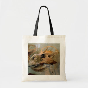 Tote Bag Peinture à l'huile de crâne Dino