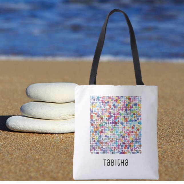 Tote Bag Peinture artistique Splatter coloré (Créateur téléchargé)