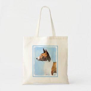 Tote Bag Peinture Basenji - Belle Art Original