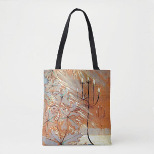Tote Bag Peinture célèbre hiver (V)