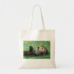 Tote Bag Peinture de la Loupe de mer