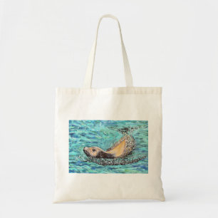 Tote Bag Peinture de lion de mer