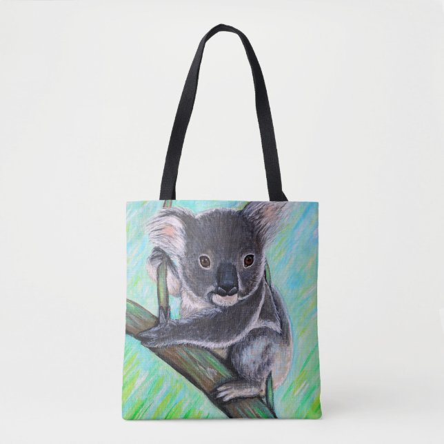 Tote Bag Peinture Koala (Devant)