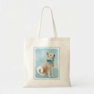 Tote Bag Peinture norvégienne Buhund - jolie art original c